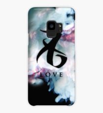 The mortal instruments : Shadowhunter rune in colour cloud - Love Case/Skin for Samsung Galaxy