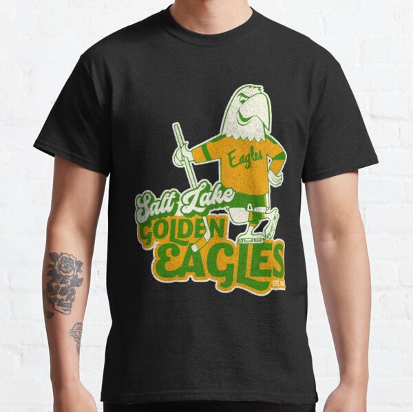 Hockey T-shirtdefunct Salt Lake Golden Eagles Hockey Team Eagle Active T-Shirt | Redbubble