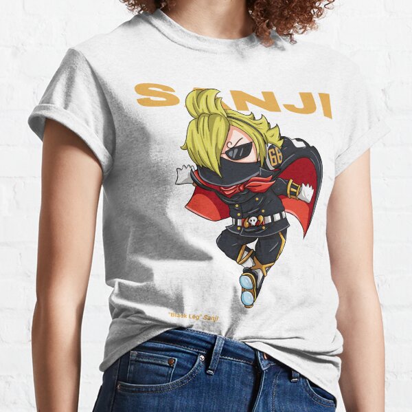 Sanji (adecuado) - One Piece Chibi ver Camiseta clásica