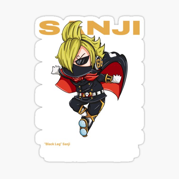 Sanji (adapté) - One Piece Chibi ver Sticker