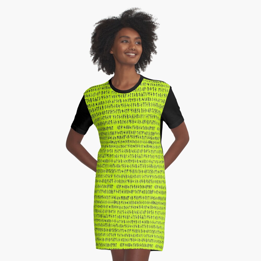 Item preview, Graphic T-Shirt Dress designed and sold by Odinist.