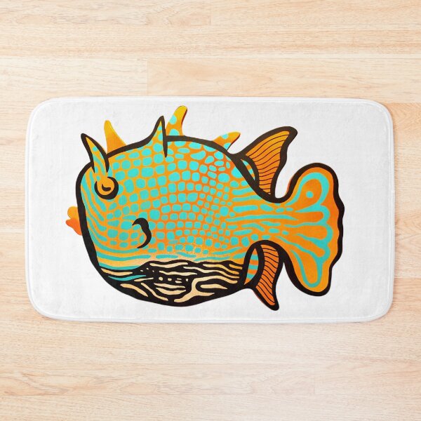 Item preview, Ornate Cowfish designed and sold by azzurroarts.
