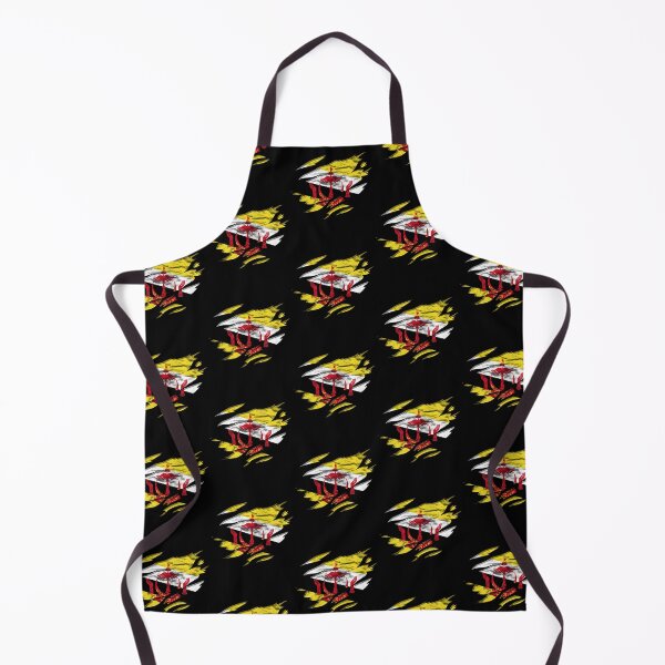 Item preview, Ripped Rip Open Brunei Flag Palm designed and sold by rafaeltto.