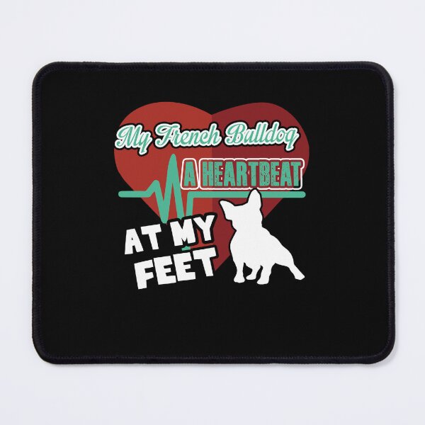 Item preview, French Bulldog Heartbeat designed and sold by UnknownArtistt.
