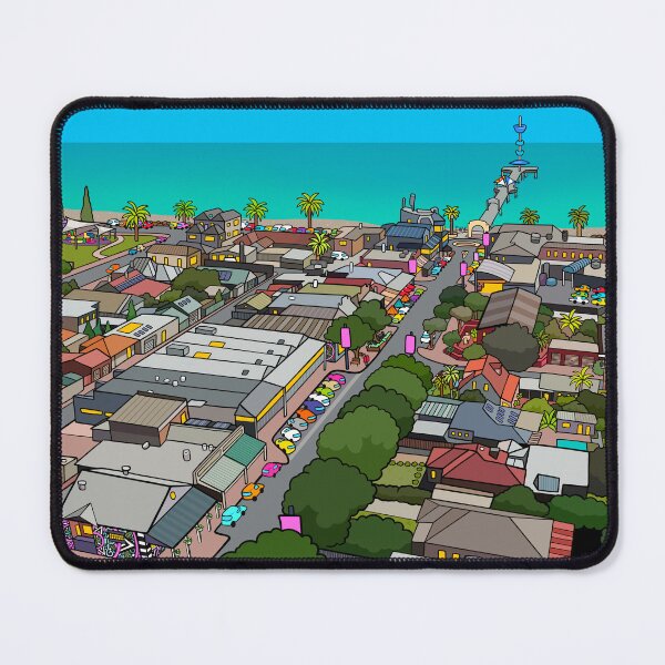 Item preview, Brunch on Jetty Road Brighton designed and sold by azzurroarts.