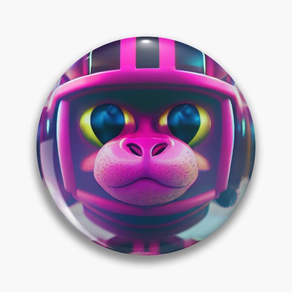 Item preview, Purple Haze Monkey designed and sold by Promptjourney.
