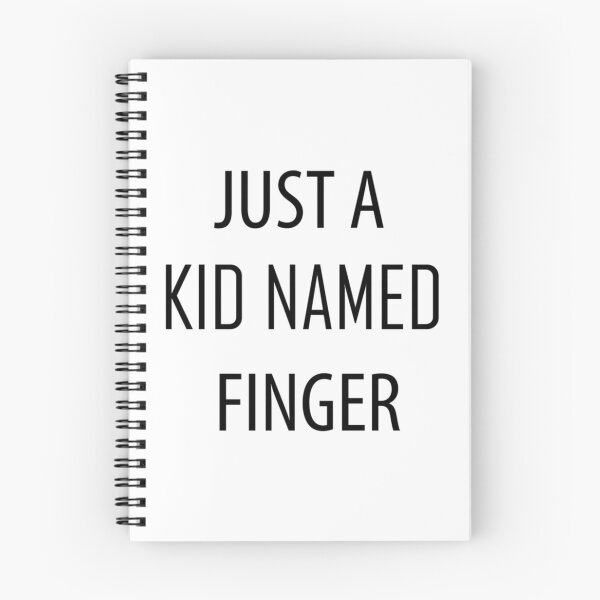 Item preview, Just a kid named finger   designed and sold by SuzansNewton.