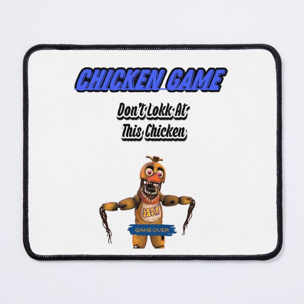 Item preview, Chicken Game Don't Look At This Chicken White T Shirt designed and sold by ShinobiWardrobe.
