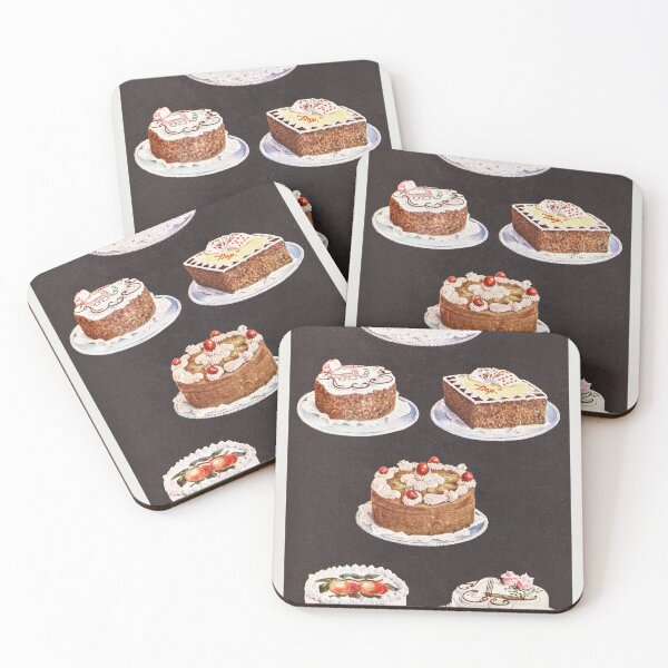 Item preview, Vintage Fancy Cakes Mrs Beeton Poster designed and sold by Old Soul Vintage .