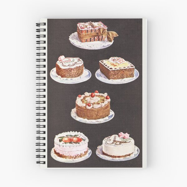Item preview, Vintage Fancy Cakes Mrs Beeton Poster designed and sold by Old Soul Vintage .
