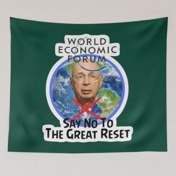 Item preview, Klaus Schwab The Great Reset     designed and sold by ArkoBondy.