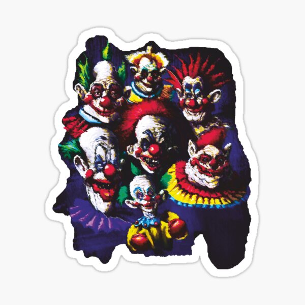 Killer Klowns From Outer Space Stickers Redbubble