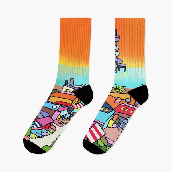 Item preview, Jetty Road Sunset designed and sold by azzurroarts.