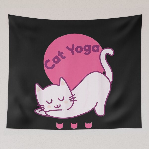 Item preview, Yoga Cat Yoga Position Meow designed and sold by juny2020.
