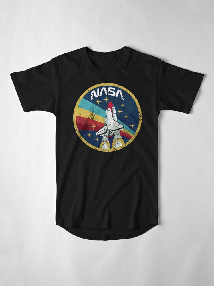Alternate view of Nasa Vintage Colors V01 Long T-Shirt