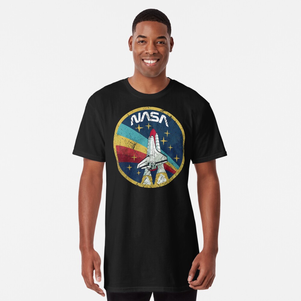 Nasa Vintage Colors V01 Long T-Shirt