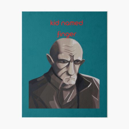 "kid named finger meme " Art Board Print for Sale by SuzansNewton