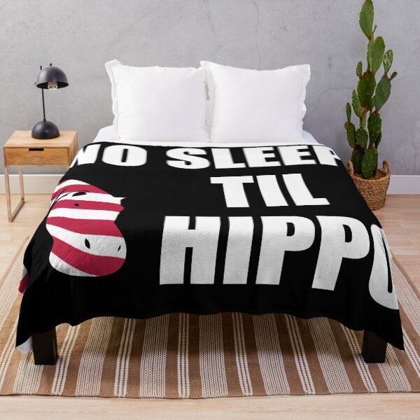 Item preview, No Sleep Til Hippo designed and sold by tobyjrobinson.
