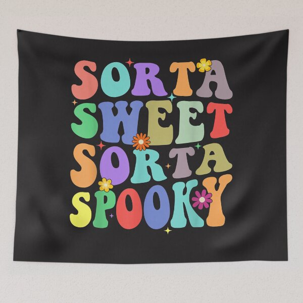 Item preview, Sorta Sweet Sorta Spooky Groovy Inspired Halloween Vibes  designed and sold by MISTYGANTHER.