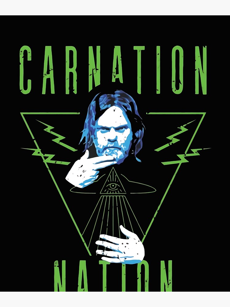 Disover Neon Carnation Nation Premium Matte Vertical Poster