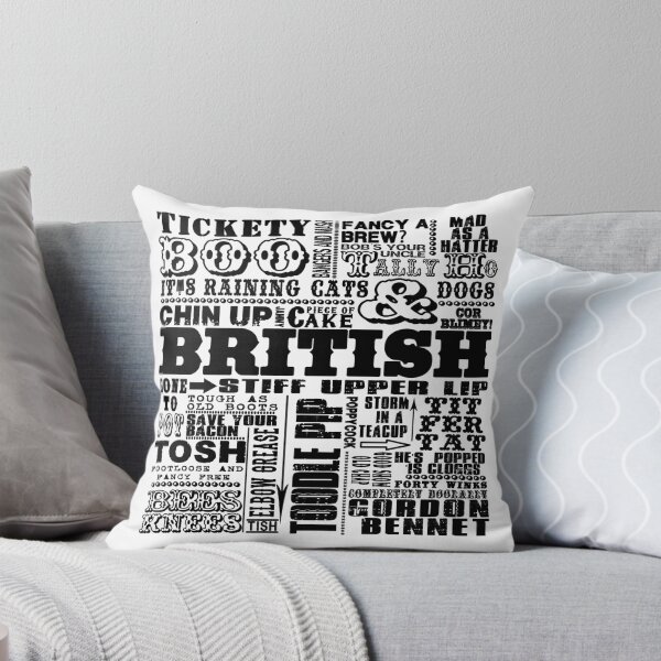 Item preview, British Sayings Print designed and sold by DOOLALLY.