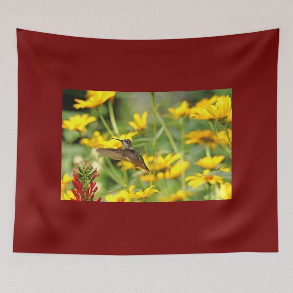 Item preview, Hummer In Summer Garden designed and sold by Debbie Oppermann.
