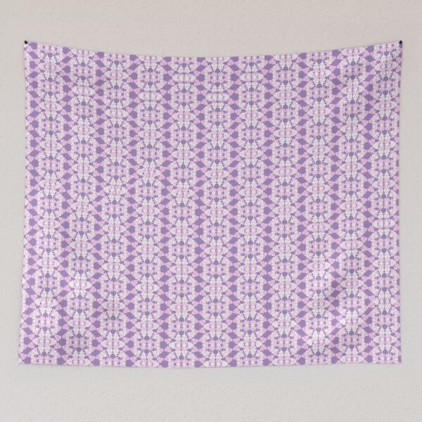 Aperçu de l'œuvre Motif Fleur Pourpre créée et vendue par Alora Days.