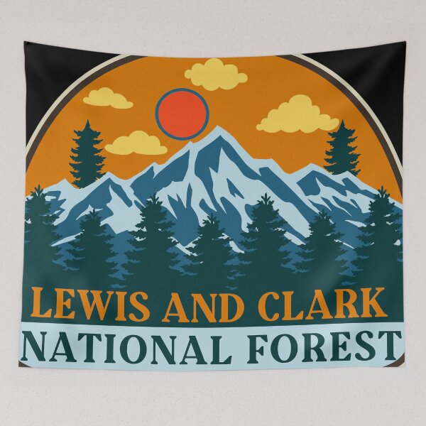 Item preview, Lewis And Clark national forest-Vintage designed and sold by Nature-mark.