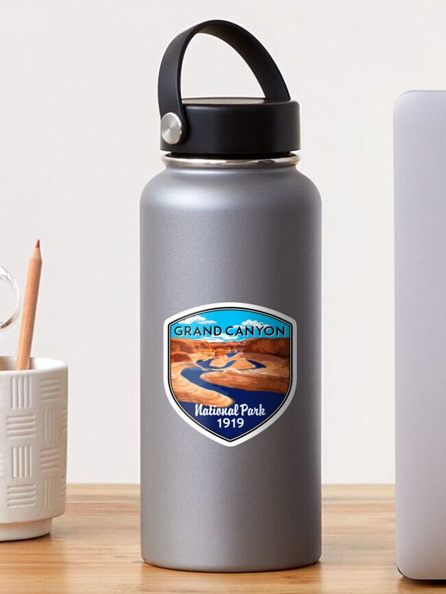 Thumbnail 1 of 3, Sticker, GRAND CANYON NATIONAL PARK ARIZONA COLORADO RIVER RAFTING KAYAK designed and sold by MyHandmadeSigns.