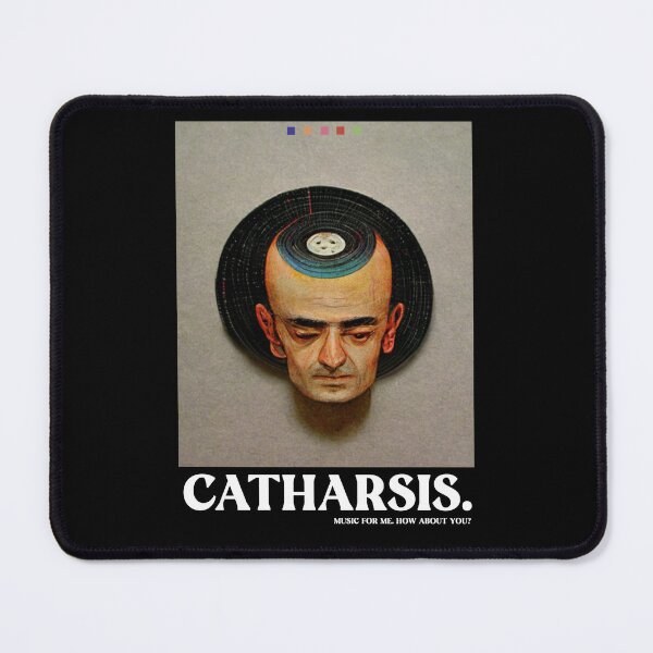 Item preview, Vinyl Disc Head - Music Catharsis designed and sold by achshl.