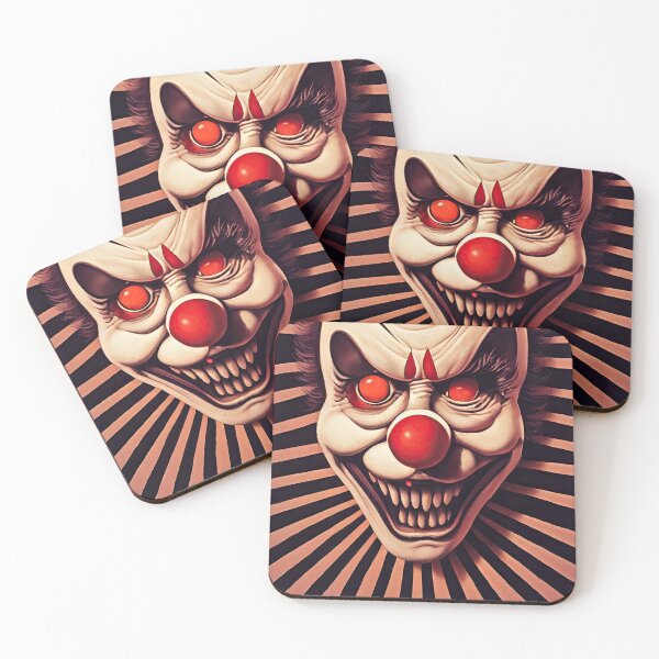 Item preview, Funny lovely horror clown designed and sold by mrlongfield.