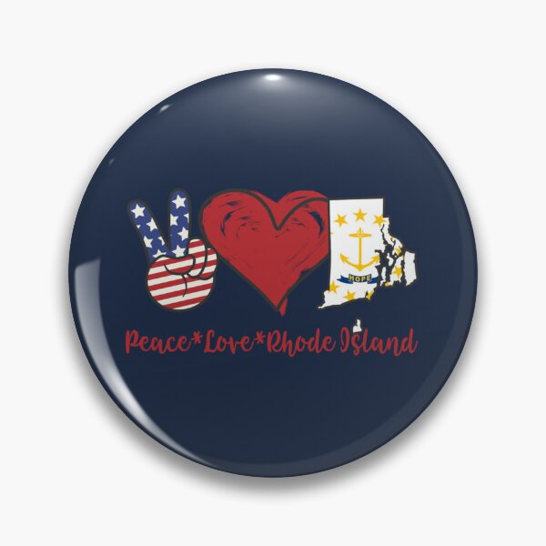 Item preview, Peace Love Rhode Island   designed and sold by Judemillton.