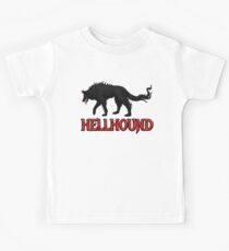 Hellhound Black Dog of the Night Kids Tee