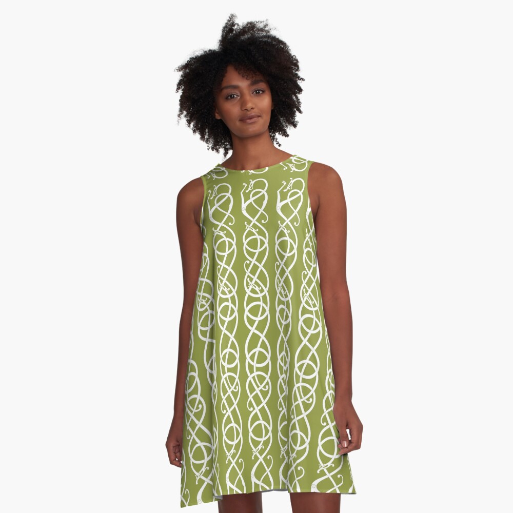 Item preview, A-Line Dress designed and sold by Odinist.