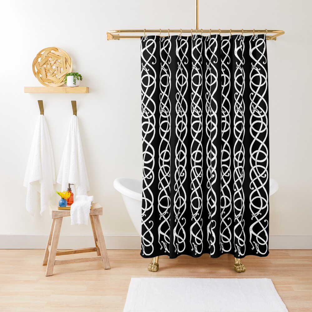 Item preview, Shower Curtain designed and sold by Odinist.