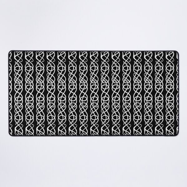 Item preview, Urnes scrollwork transparent white designed and sold by Odinist.