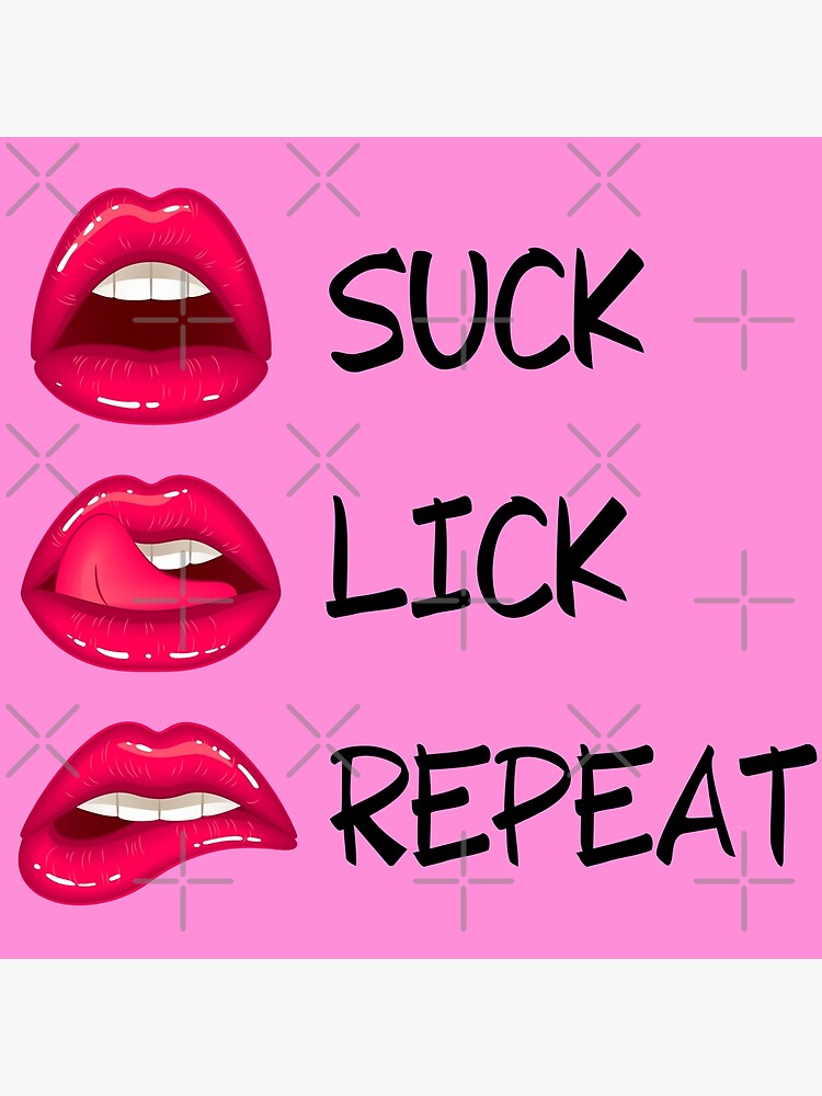 "Suck Lick Repeat Sissy Femboy Slut" Poster for Sale by SISSY4SISSIES