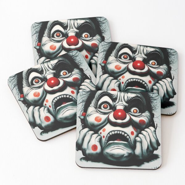 Item preview, Funny lovely horror clown designed and sold by mrlongfield.