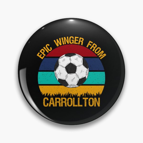 Item preview, Epic Winger From Carrollton Vintage Soccer Sticker designed and sold by sherylmuajerrie.