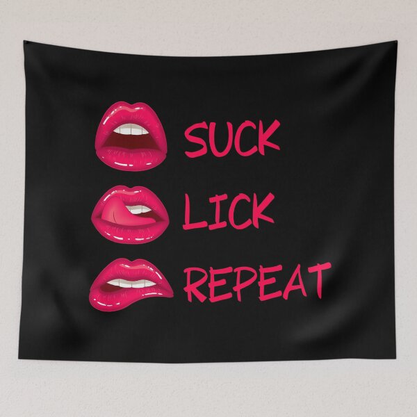 Item preview, Suck Lick Repeat Sissy Femboy Slut designed and sold by SISSY4SISSIES.