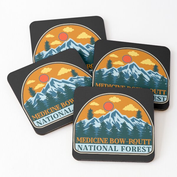 Item preview, Medicine Bow Routt national forest-Vintage designed and sold by Nature-mark.