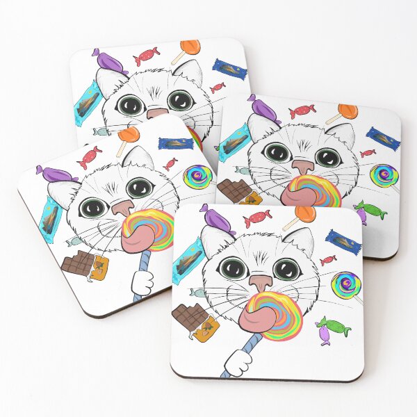 Item preview, cat sweet tooth  designed and sold by Mikolasha.