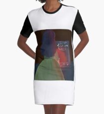 I Hope That You Burn Graphic T-Shirt Dress