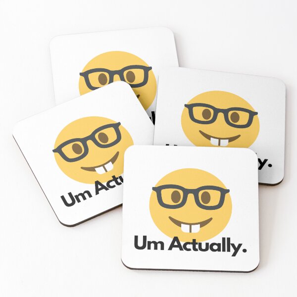 Item preview, Um Actually Meme Nerd Design designed and sold by Williamdripfoe.