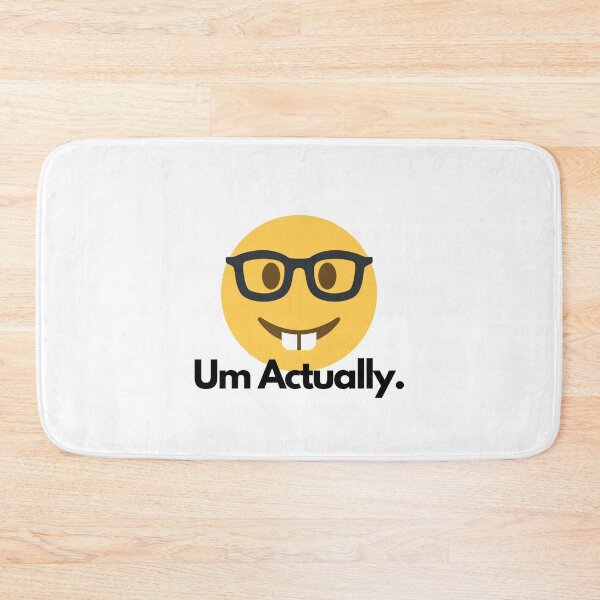 Item preview, Um Actually Meme Nerd Design designed and sold by Williamdripfoe.