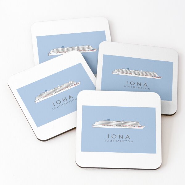 Item preview, Cruise ship Iona stylish graphic design designed and sold by Reign-Man.