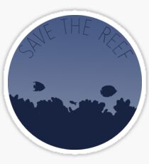 Save the reef Sticker