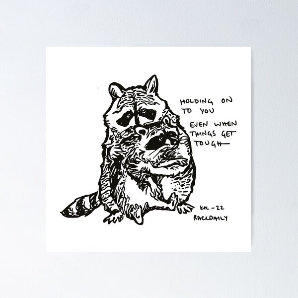 Item preview, Holding Onto You (Prints) designed and sold by raccdaily.