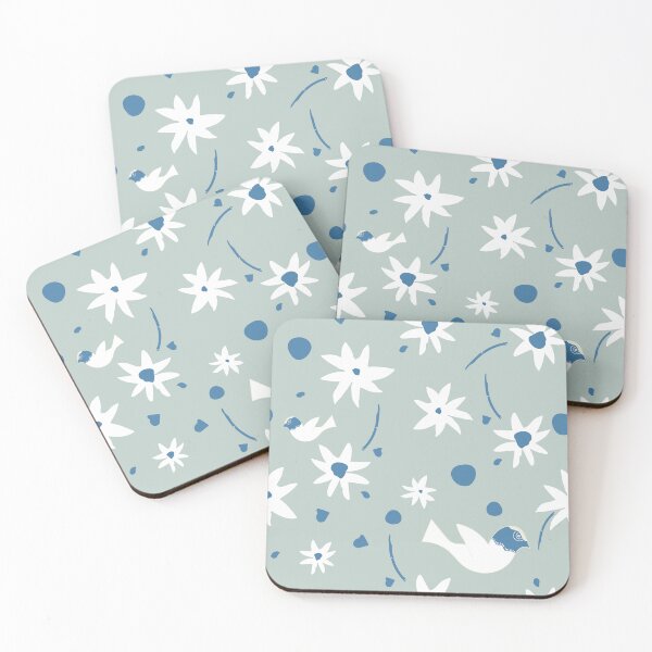 Item preview, Bird And Flower Pattern by SalsySafrano. designed and sold by SalsySafrano.
