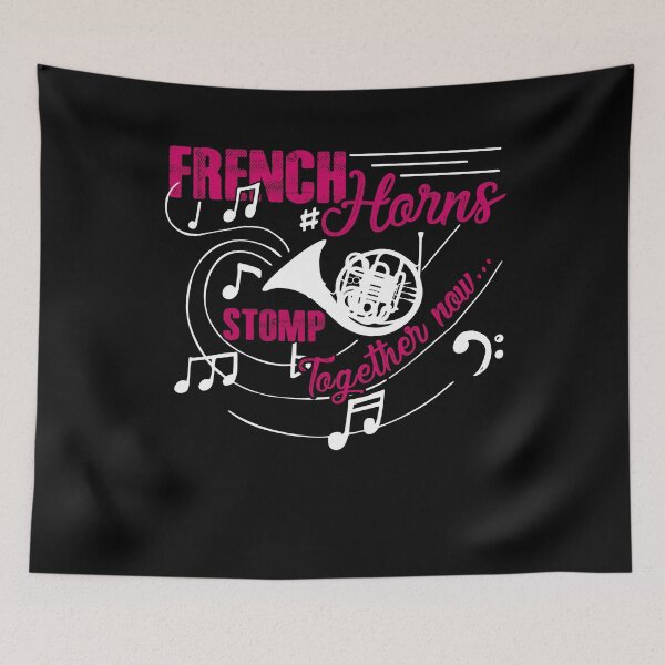 Item preview, French Horn - French Horns Stomp Together designed and sold by UnknownArtistt.